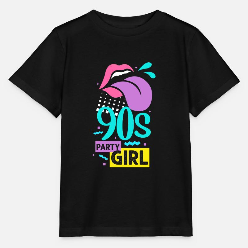 Années 90 - T-shirt bio MINI CREATOR Stanley/Stella Enfant - noir