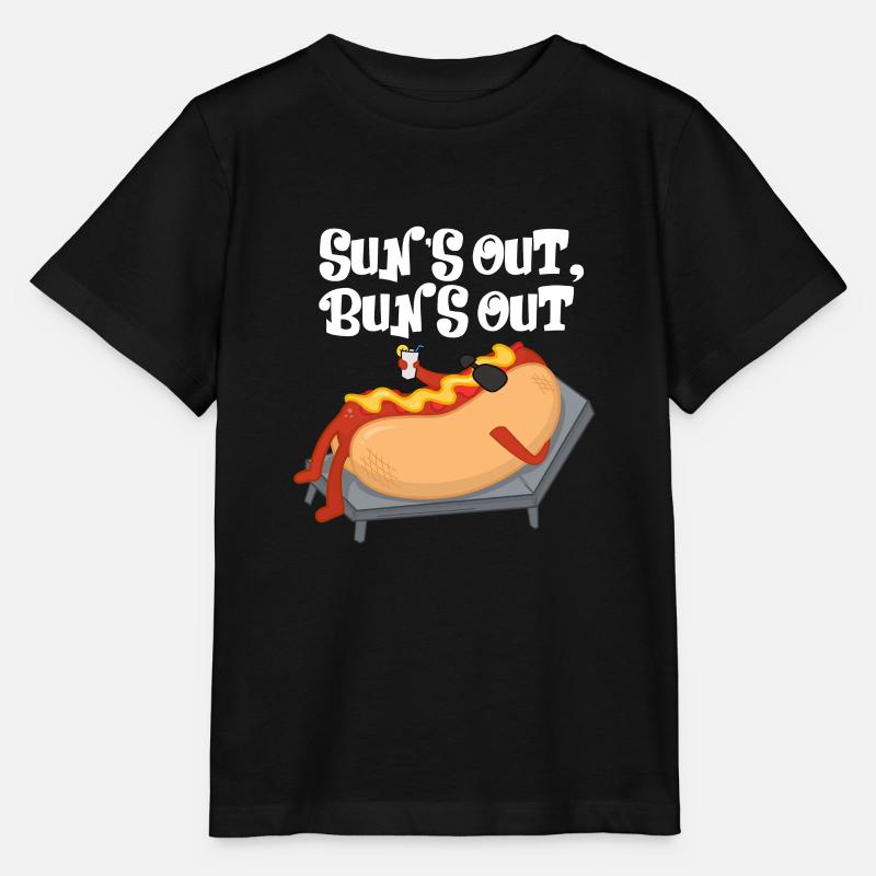 Hot Dog - Stanley/Stella Kinder T-Shirt MINI CREATOR - Schwarz