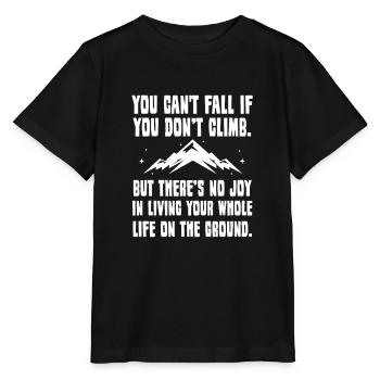 Grimpeurs - T-shirt bio MINI CREATOR Stanley/Stella Enfant - noir - Devant - Mikhail (115cm)