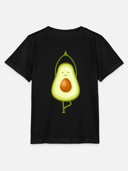 Avocado Yoga - Stanley/Stella Kinder T-Shirt MINI CREATOR - Schwarz