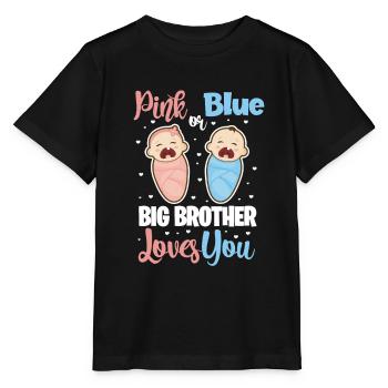 Big Brother - Stanley/Stella MINI CREATOR Kids’ T-Shirt - black - Front - Mikhail (115cm)