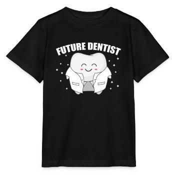 Zahnarzt - Stanley/Stella Kinder T-Shirt MINI CREATOR  - Schwarz - Vorne - Mikhail (115cm)