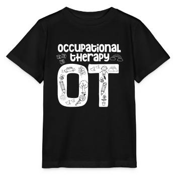 Occupational Therapist Therapy Therapist Occupational Therapy - Stanley/Stella MINI CREATOR Kids’ T-Shirt - black - Front - Mikhail (115cm)