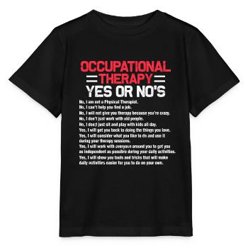 occupational therapist - Stanley/Stella MINI CREATOR Kids’ T-Shirt - black - Front - Mikhail (115cm)