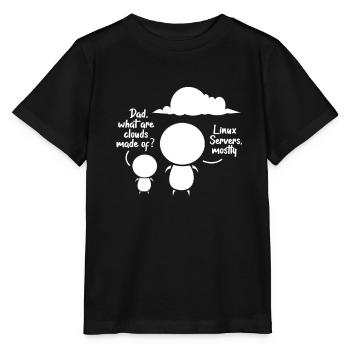 software developer - Stanley/Stella MINI CREATOR Kids’ T-Shirt - black - Front - Mikhail (115cm)