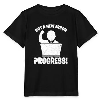 software developer - Stanley/Stella MINI CREATOR Kids’ T-Shirt - black - Front - Mikhail (115cm)