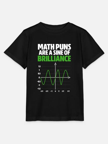 maths - Stanley/Stella MINI CREATOR Kids’ T-Shirt - black