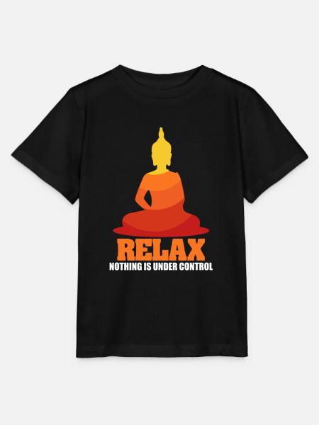 Buddhismus - Stanley/Stella Kinder T-Shirt MINI CREATOR - Schwarz