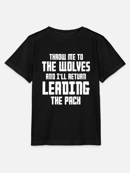 Wolfpack - Stanley/Stella Kinder T-Shirt MINI CREATOR - Schwarz