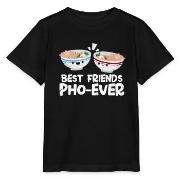 Pho Freundschaft Suppe Vietnamesisch Vietnam - Stanley/Stella Kinder T-Shirt MINI CREATOR  - Schwarz - Vorne - Mikhail (115cm)