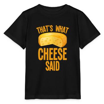 Käse - Stanley/Stella Kinder T-Shirt MINI CREATOR  - Schwarz - Vorne - Mikhail (115cm)