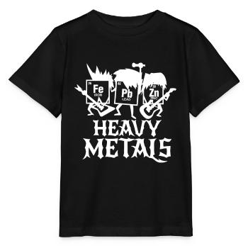 Chemistry heavy metals - Stanley/Stella MINI CREATOR Kids’ T-Shirt - black - Front - Mikhail (115cm)