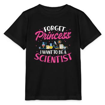 scientifique - T-shirt bio MINI CREATOR Stanley/Stella Enfant - noir - Devant - Mikhail (115cm)