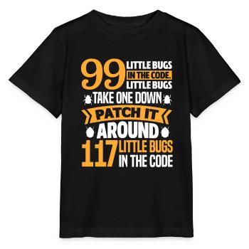 Programmierer Code Informatik Coder Geschenk - Stanley/Stella Kinder T-Shirt MINI CREATOR  - Schwarz - Vorne - Mikhail (115cm)
