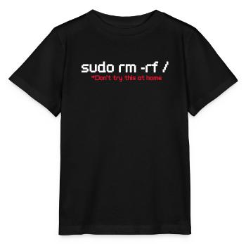 programmeur - T-shirt bio MINI CREATOR Stanley/Stella Enfant - noir - Devant - Mikhail (115cm)