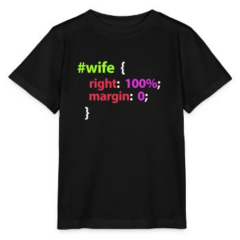 programmer - Stanley/Stella MINI CREATOR Kids’ T-Shirt - black - Front - Mikhail (115cm)