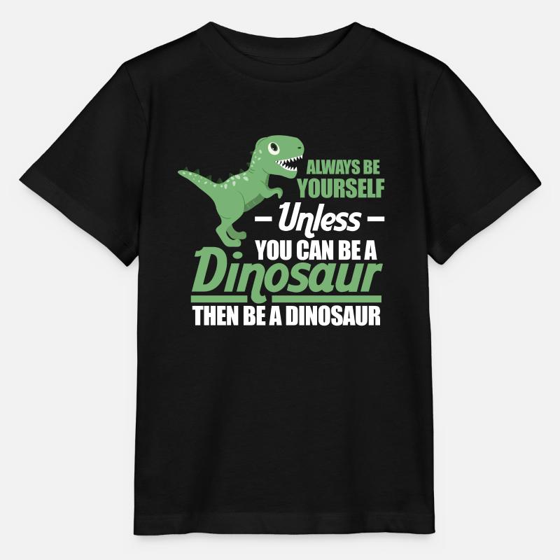 dinosaure - T-shirt bio MINI CREATOR Stanley/Stella Enfant - noir
