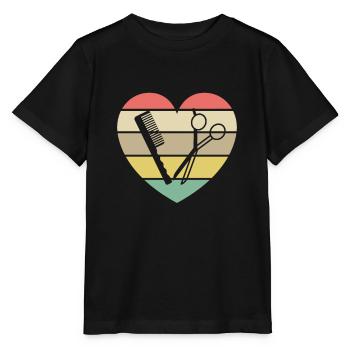Hairdresser hairdresser - Stanley/Stella MINI CREATOR Kids’ T-Shirt - black - Front - Mikhail (115cm)