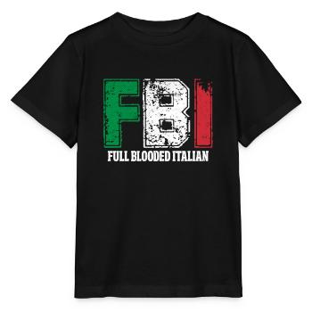 Italien Italie Italie Italie Cadeau - T-shirt bio MINI CREATOR Stanley/Stella Enfant - noir - Devant - Mikhail (115cm)