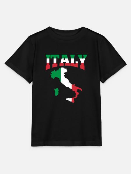 Italien Italiener Italienisch Italia Geschenk - Stanley/Stella Kinder T-Shirt MINI CREATOR  - Schwarz