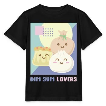 Dim Sum Amant - T-shirt bio MINI CREATOR Stanley/Stella Enfant - noir - Devant - Mikhail (115cm)