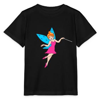 Fairy fairy - Stanley/Stella MINI CREATOR Kids’ T-Shirt - black - Front - Mikhail (115cm)