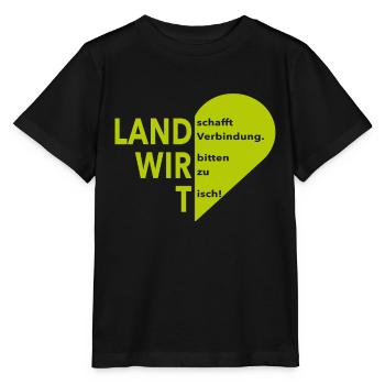 Landwirte Demo Bonn 22 10 3 - Stanley/Stella Kinder T-Shirt MINI CREATOR  - Schwarz - Vorne - Mikhail (115cm)