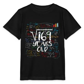 13th birthday 13 years old funny - Stanley/Stella MINI CREATOR Kids’ T-Shirt - black - Front - Mikhail (115cm)