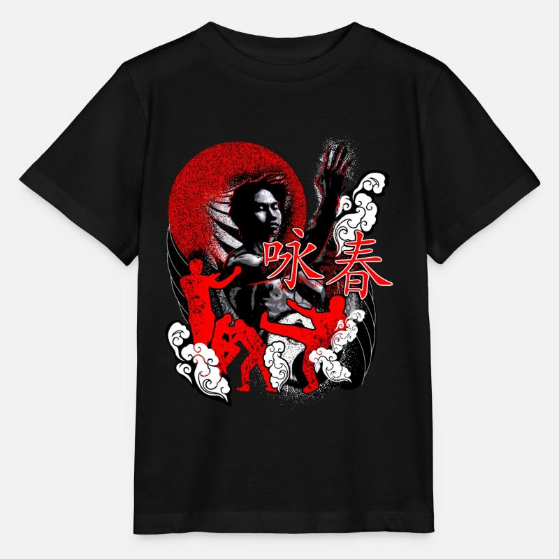 Ving Tsun Kung Fu - Stanley/Stella Kinder T-Shirt MINI CREATOR  - Schwarz