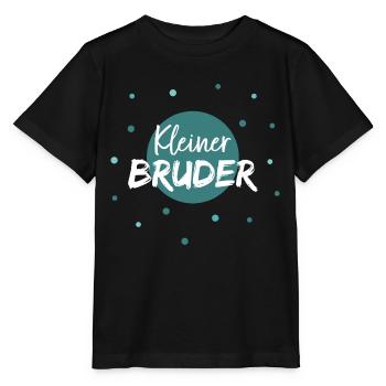 Kleiner Bruder - Stanley/Stella Kinder T-Shirt MINI CREATOR  - Schwarz - Vorne - Mikhail (115cm)