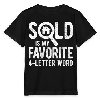 Immobilien-Händler Für Immobilien-Makler - Stanley/Stella Kinder T-Shirt MINI CREATOR  - Schwarz - Vorne - Mikhail (115cm)