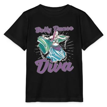 Belly Dancer Diva For Belly Dancer - Stanley/Stella MINI CREATOR Kids’ T-Shirt - black - Front - Mikhail (115cm)