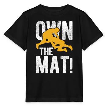 Grappling Martial Arts Wrestling - Stanley/Stella Kinder T-Shirt MINI CREATOR  - Schwarz - Vorne - Mikhail (115cm)