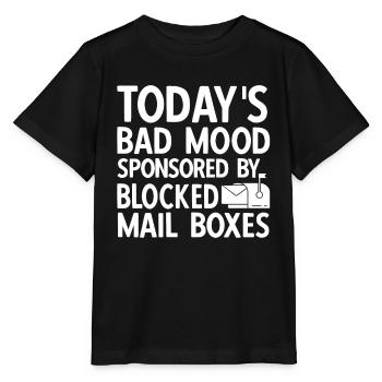 Briefträger Und Paket-Zusteller Für Postboten - Stanley/Stella Kinder T-Shirt MINI CREATOR  - Schwarz - Vorne - Mikhail (115cm)