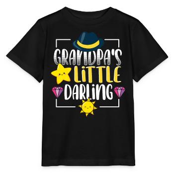 Grandpa's Little Darling Kiddie Sun Star Kinder - Stanley/Stella Kinder T-Shirt MINI CREATOR  - Schwarz - Vorne - Mikhail (115cm)