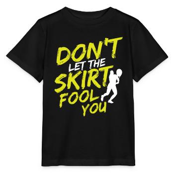 Tennisplatz Spruch Für Tennis - Stanley/Stella Kinder T-Shirt MINI CREATOR  - Schwarz - Vorne - Mikhail (115cm)