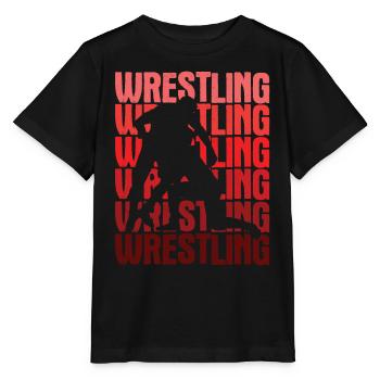Grappling Martial Arts Wrestling - Stanley/Stella Kinder T-Shirt MINI CREATOR  - Schwarz - Vorne - Mikhail (115cm)
