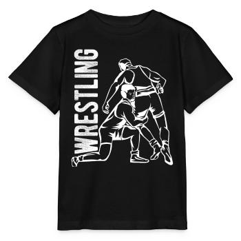 Grappling Martial Arts Wrestling - Stanley/Stella Kinder T-Shirt MINI CREATOR  - Schwarz - Vorne - Mikhail (115cm)