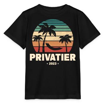 Privatier 2023 - Stanley/Stella Kinder T-Shirt MINI CREATOR  - Schwarz - Vorne - Mikhail (115cm)