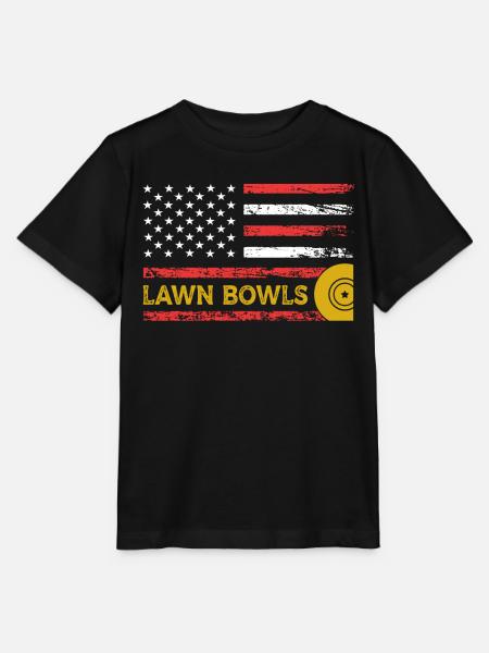 Lawn Balls American Precision Sports - Stanley/Stella MINI CREATOR Kids’ T-Shirt - black