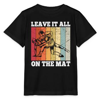 Grappling Martial Arts Wrestling - Stanley/Stella Kinder T-Shirt MINI CREATOR  - Schwarz - Vorne - Mikhail (115cm)