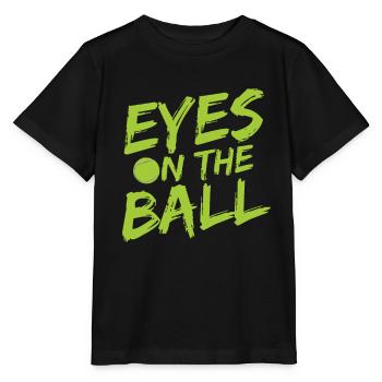 Tennisplatz Spruch Für Tennis - Stanley/Stella Kinder T-Shirt MINI CREATOR  - Schwarz - Vorne - Mikhail (115cm)