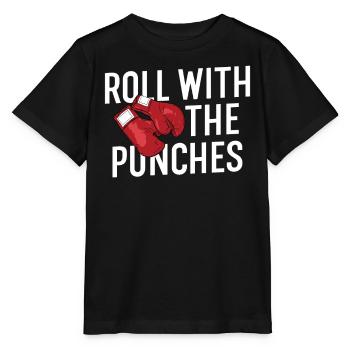 Roll With The Punches Combat Sports - Stanley/Stella MINI CREATOR Kids’ T-Shirt - black - Front - Mikhail (115cm)