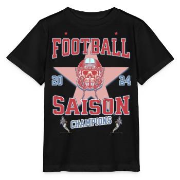 Football Season 2024, Stadium, Fans, Football, Fans - Stanley/Stella MINI CREATOR Kids’ T-Shirt - black - Front - Mikhail (115cm)