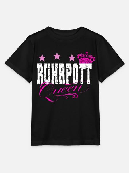 Ruhrpott Queen Ruhrgebiet Frauen Mädchen - Stanley/Stella Kinder T-Shirt MINI CREATOR - Schwarz