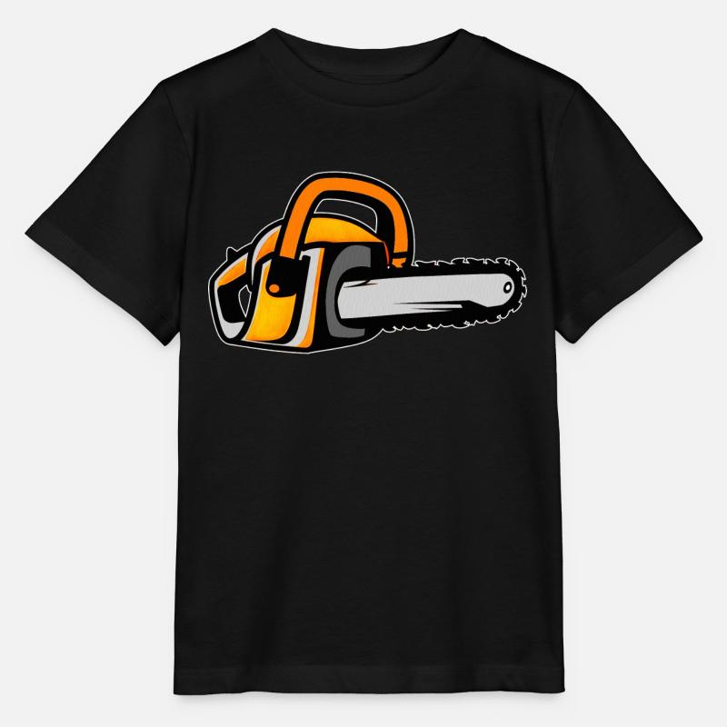 Kettensäge - Stanley/Stella Kinder T-Shirt MINI CREATOR  - Schwarz