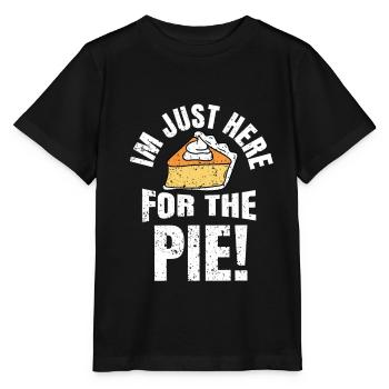 Kuchen Sahne Apfelkuchen Käsekuchen Dessert - Stanley/Stella Kinder T-Shirt MINI CREATOR  - Schwarz - Vorne - Mikhail (115cm)