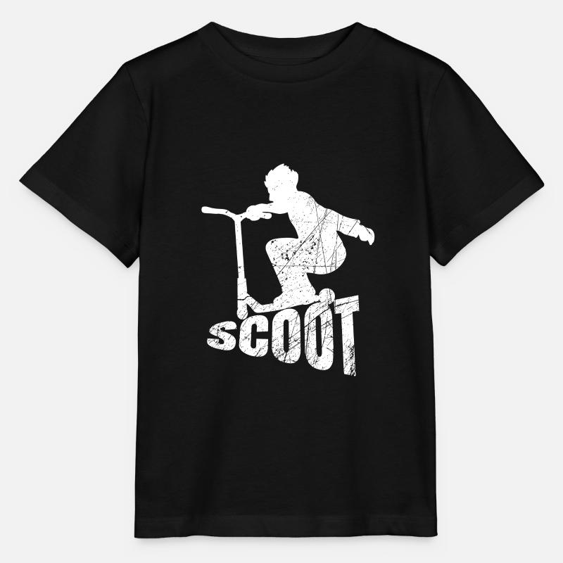 Scooter Scooter E-Scooter Scater - T-shirt bio MINI CREATOR Stanley/Stella Enfant - noir