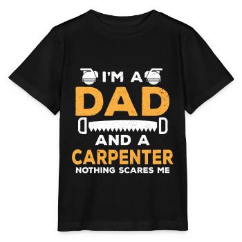 Carpenter Carpenter Carpenter Craft Journeyman - Stanley/Stella MINI CREATOR Kids’ T-Shirt - black - Front - Mikhail (115cm)