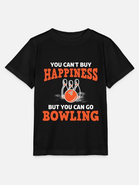 Bowling Bowlingkugel Bowlingbahn Strike - Stanley/Stella Kinder T-Shirt MINI CREATOR  - Schwarz